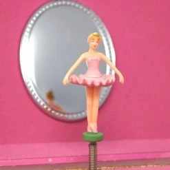 Pink Poppy Pirouette Princess Medium Music Box