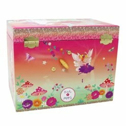 Pink Poppy Gifts Unicorn & The Pixie Fairy Medium Musical Jewellery Box