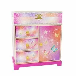 Pink Poppy Gifts Butterfly Skies Deluxe Music Box