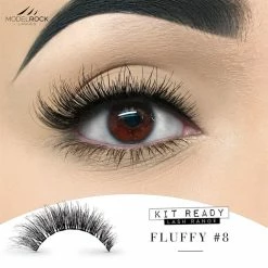 MODEL ROCK Model Rock Lashes Kit Ready Lashes - Fluffy Collection #8