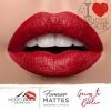 MODEL ROCK Forever Mattes Longwear Lipstick - **GOING TO BERLIN RED** Model Rock Lashes