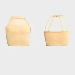 Studio 7 Dancewear Mesh Performance Crop Top