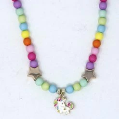Pink Poppy Gifts Little Unicorn Necklace & Bracelet Set