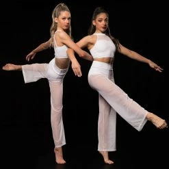 Studio 7 Dancewear Mesh Performance Crop Top