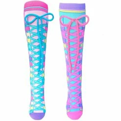 Mad Mia Pastel Rainbow Unicorn Socks