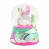 Pink Poppy Unicorn Fairytale Snow Globe - Medium Gifts