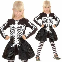 Sweidas Fancy Dress Costumes Skeleton Girl Costume