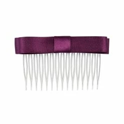 Mimy Design Hair Accessories Satin Hair Bow Comb