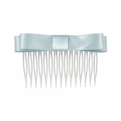 Mimy Design Hair Accessories Satin Hair Bow Comb