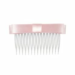 Mimy Design Hair Accessories Satin Hair Bow Comb