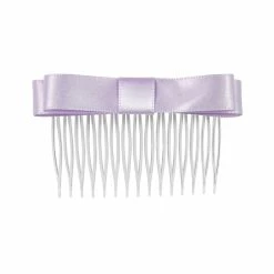 Mimy Design Hair Accessories Satin Hair Bow Comb
