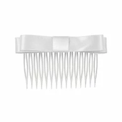 Mimy Design Hair Accessories Satin Hair Bow Comb