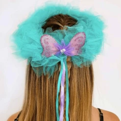 Fairy Girls Butterfly Garland | Pastel Hair Accessories