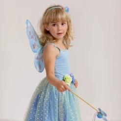 Pink Poppy Into The Woods Fairy Tutu Dress Blue (Child 3/4) Tutus & Tutu Skirts