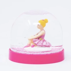 Pink Poppy Ballerina Snowglobe - Acrylic Gifts