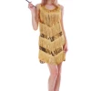 JD Party Fancy Dress Costumes Deluxe Sequin Flapper Dress