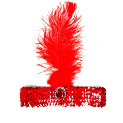 JD Party Sequin Flapper Headband Hair Accessories