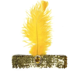 JD Party Sequin Flapper Headband Hair Accessories