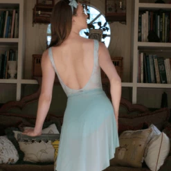 Eleve Dancewear Allison Misty Blue Leotard