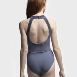 Eleve Dancewear Elysa Wisteria Velvet Leotard