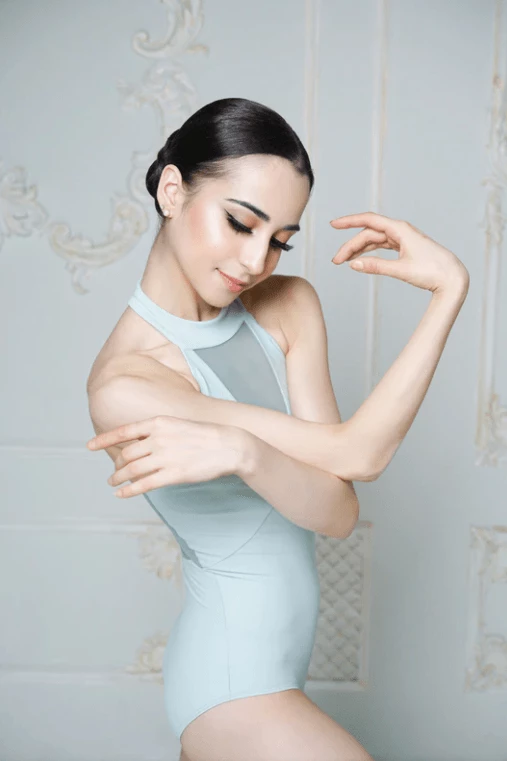 Best Sale 🤩 Eleve Dancewear Kerry Sea Glass Leotard 👏 3 Eleve Dancewear Kerry Sea Glass Leotard