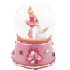 Pink Poppy Little Ballet Dancer Musical Snow Globe Gifts