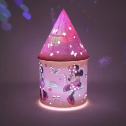 Pink Poppy Disney Minnie Mouse Colour Changing Glitter Lantern
