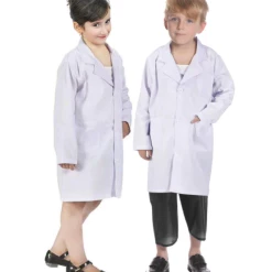 JD Party White Lab Coat - Child