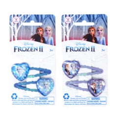 Pink Poppy DISNEY Frozen 2 Glitter Ice Gem Snap Hairclips Hair Accessories