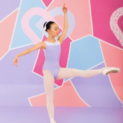 Claudia Dean Simona Blossom X Lilac Leotard Dancewear