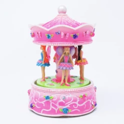 Pink Poppy Fairyland Musical Carousel