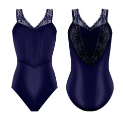 DANSE DE PARIS Moulin Midnight Blue Leotard
