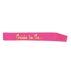 JD Party Novelties Party Sash - Bride To Be