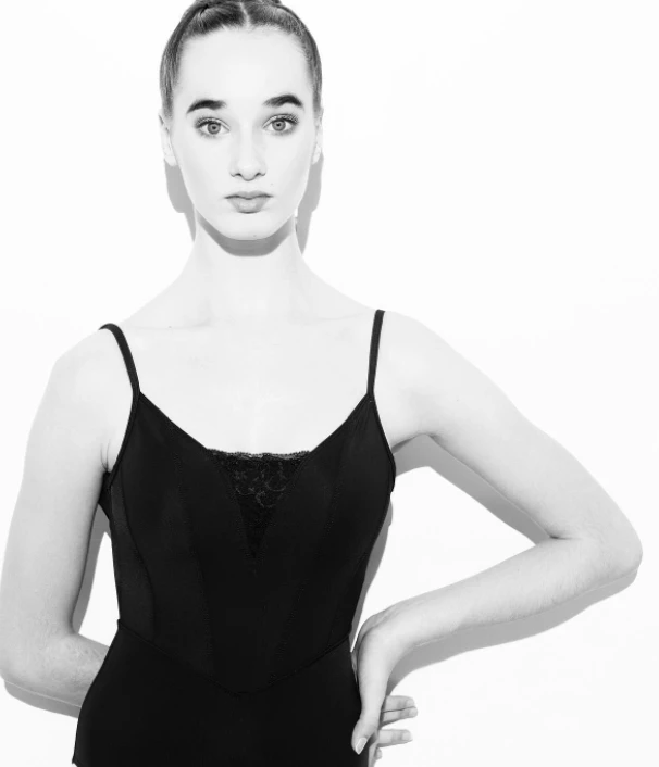 Budget ⭐ DANSE DE PARIS Dancewear Antoinette Jet Black Leotard ✔️ 3 DANSE DE PARIS Dancewear Antoinette Jet Black Leotard