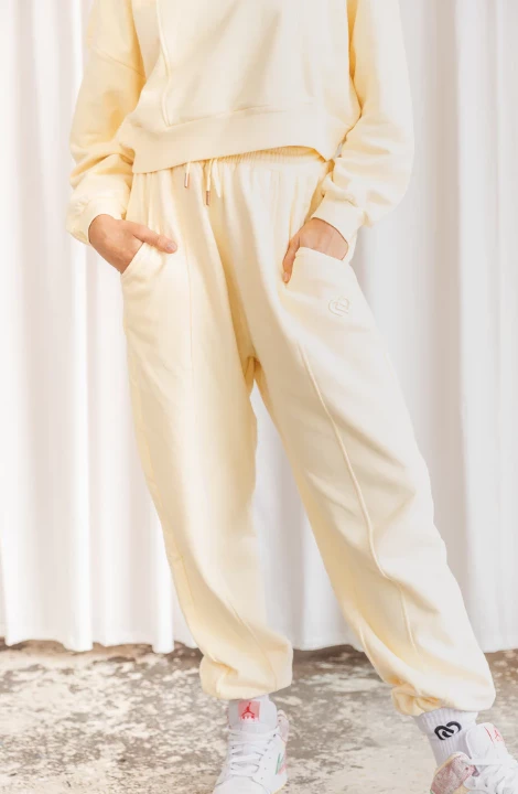 Brand new ✔️ Claudia Dean Trackpants | Pastel Crew - Lemonade ❤️ 3 Claudia Dean Trackpants | Pastel Crew - Lemonade