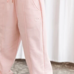 Claudia Dean Trackpants | Pastel Crew - Dusty Pink Dancewear