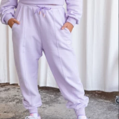 Claudia Dean Dancewear Trackpants | Pastel Crew - Lilac