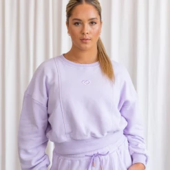 Brand new ๐ Claudia Dean Sweater | Pastel Crew - Lilac Dancewear โญ 5 Claudia Dean Sweater | Pastel Crew - Lilac Dancewear