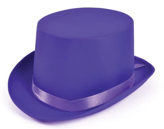 New 💯 CMA Top Hat - Satin High Hats 🌟 7 CMA Top Hat - Satin High Hats