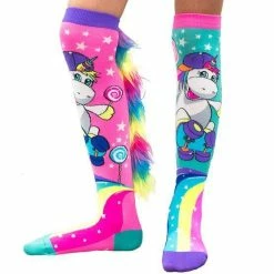 Mad Mia Unicorn Skateboard Socks Legwear / Hosiery