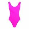 JD Party 1980s Leotard - Neon Pink Leotards