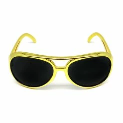 JD Party Party Glasses - Elvis Gold