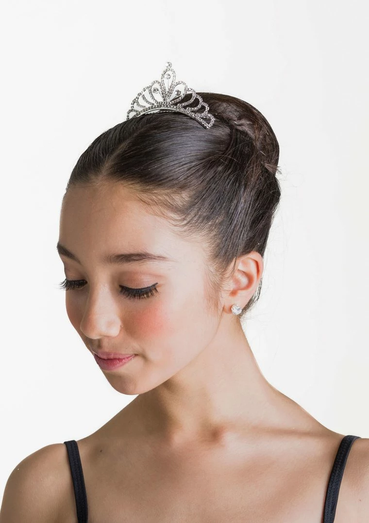 Flash Sale 🎁 Studio 7 Dancewear Hair Accessories The Anastasia Tiara - Crystal White 👏 1 Studio 7 Dancewear Hair Accessories The Anastasia Tiara - Crystal White