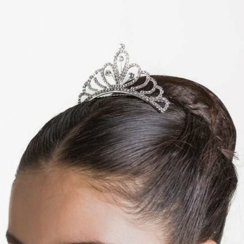 Flash Sale 🎁 Studio 7 Dancewear Hair Accessories The Anastasia Tiara - Crystal White 👏 2 Studio 7 Dancewear Hair Accessories The Anastasia Tiara - Crystal White