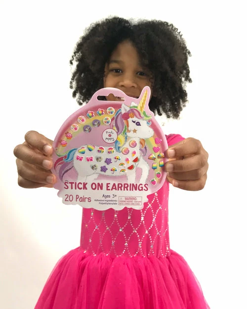 Best deal ⌛ Pink Poppy Unicorn Sweets Stick On Earring Pack ⭐ 1 Pink Poppy Unicorn Sweets Stick On Earring Pack