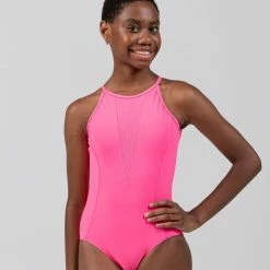 Sylvia P Candy Pink Freefly Leotard