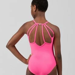 Sylvia P Candy Pink Freefly Leotard