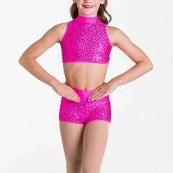 Studio 7 Dancewear Attitude Shorts | Hot Pink