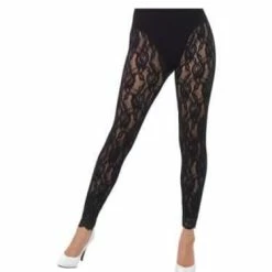 Sweidas Rockin 80s Lace Leggings Pants & Leggings