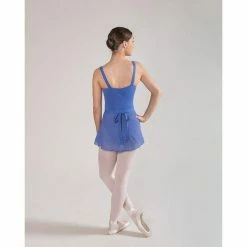 Energetiks CLEARANCE -Child M CL11 Wide Strap Leotard - Lunar Blue Dancewear